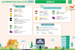 Calendrier des collectes 2025