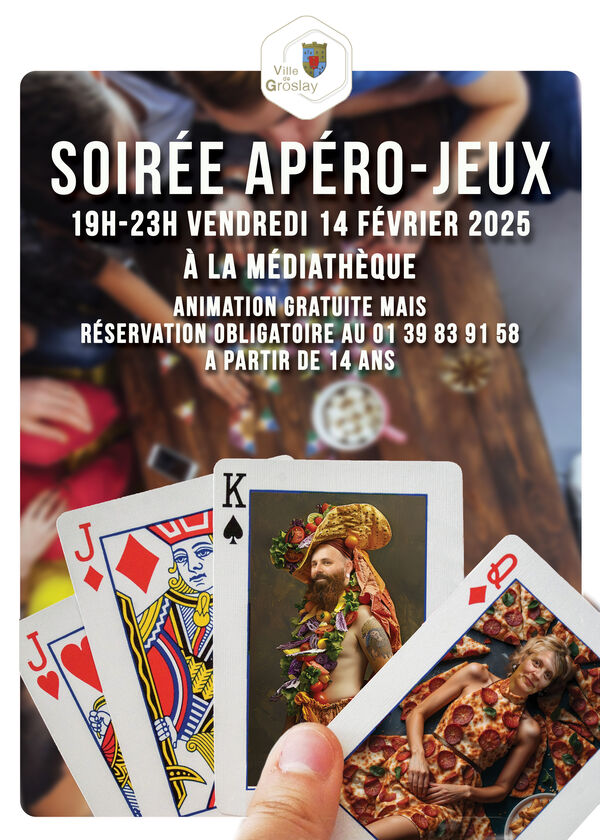 Soirée Apéro-Jeux de société à la Médiathèque