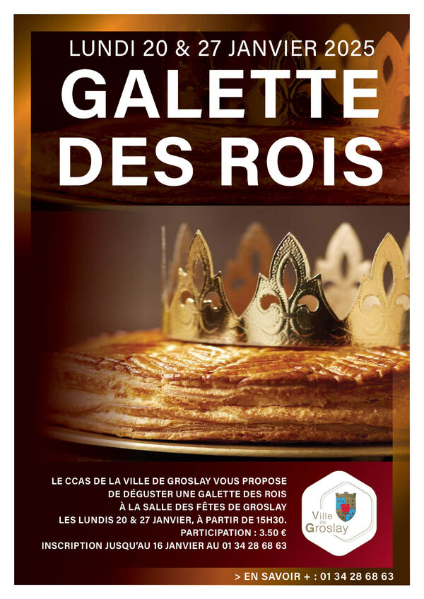 Galette des rois à la salle des fêtes